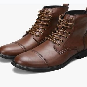 Men's Brown Leather Boots
